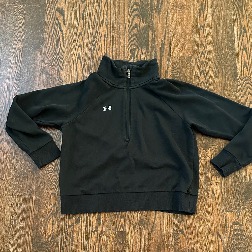 Under Armour Black Half-Zip Performance Pullover